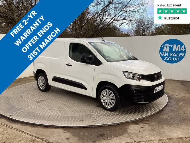 2022 Peugeot Partner BlueHDi 1000 Professional Premium SWB Euro 6 SWB Panel Van Diesel Manual