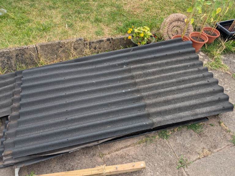 Corrugated Roofing Sheets – Used Condition