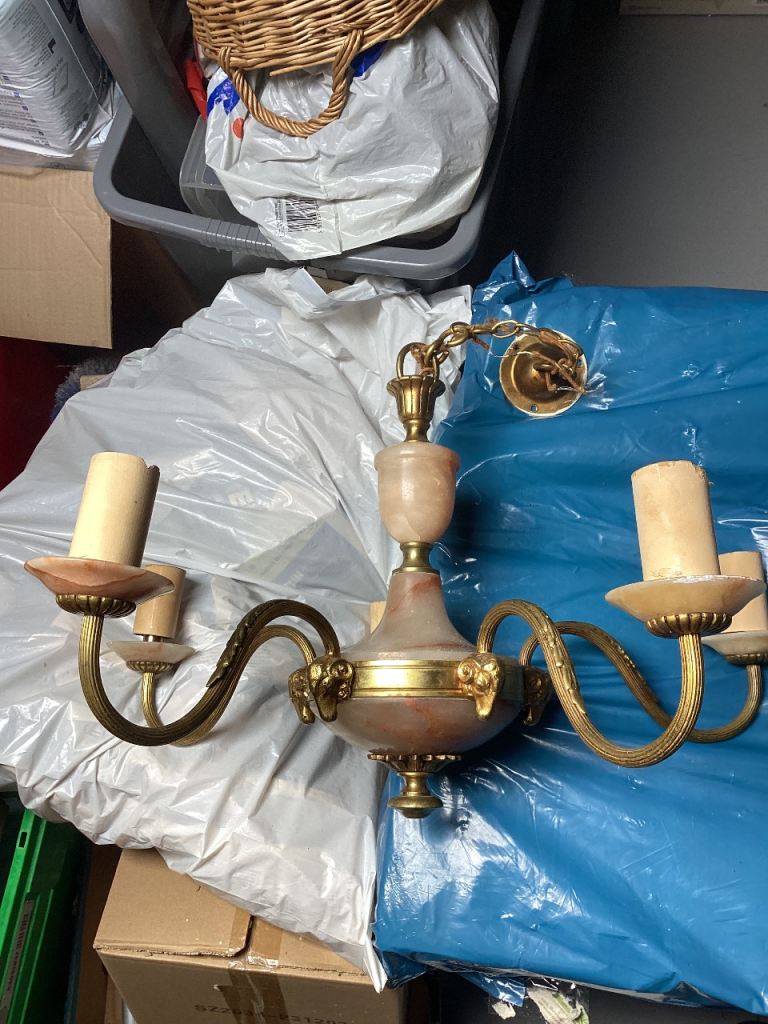 Onyx 5 bulb ceiling light