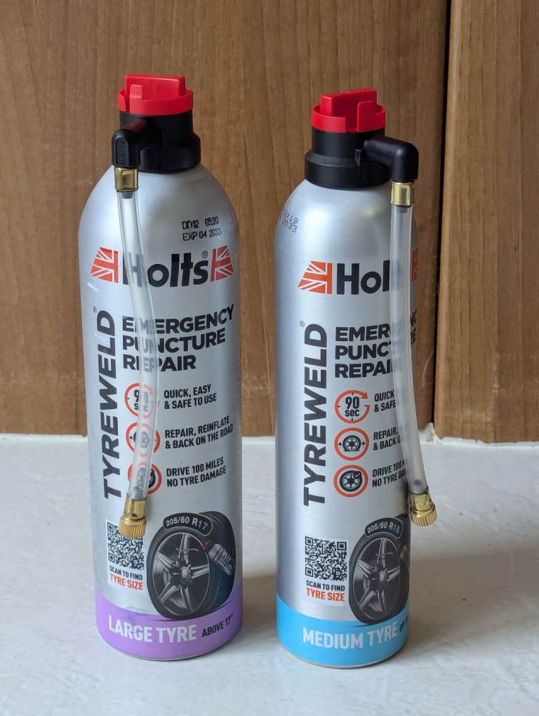 Holts Tyreweld Emergency Puncture Repair – 2 Cans