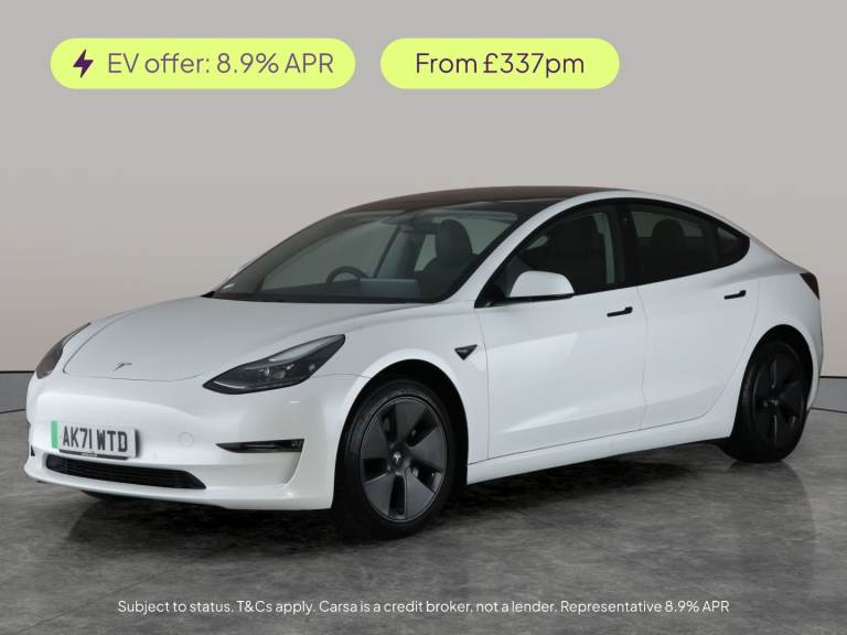 2021 Tesla Model 3 (Dual Motor) Long Range Saloon 4dr Electric Auto 4WDE (346 ps) - PARK ASSIS Sa...