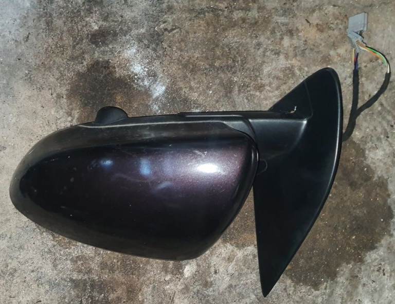 Nissan Qashqai Left Side Camera Wing Mirror Black 2011