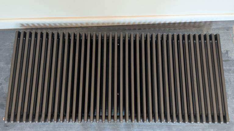 Cast Iron Traditional Large 4 Column Radiator with Valves - retailing at £3,000 new