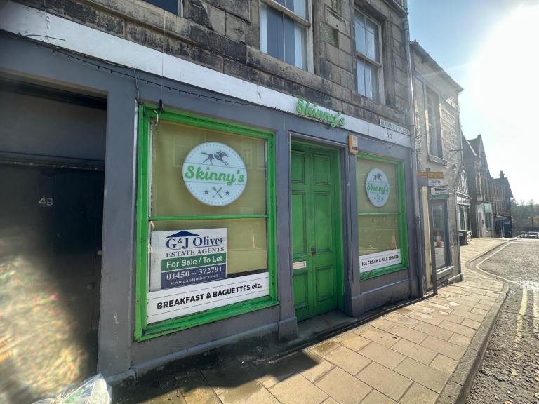 CAFE/TAKEAWAY TO LET İN SELKİRK-SCOTTİSH BORDERS