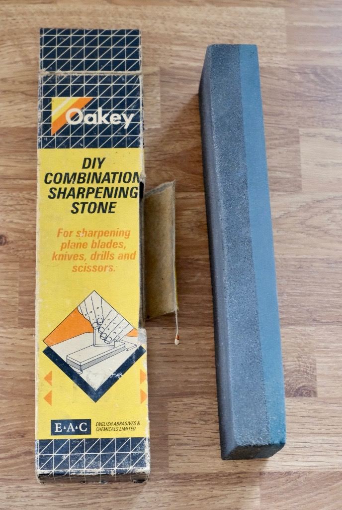 Vintage Oakey Combination Sharpening Stone