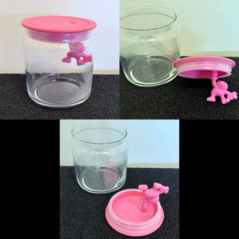 Alessi Gianni Pink Storage Jar £25.