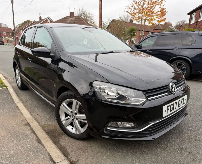 2017 Volkswagen Polo 1.0 Match Edition Black 5 Door Ideal 1st Car
