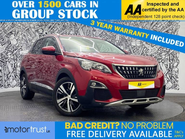 2019 Peugeot 3008 1.5 BlueHDi Allure SUV 5dr Diesel Manual Euro 6 (s/s) (130 ps) HATCHBACK Diesel...