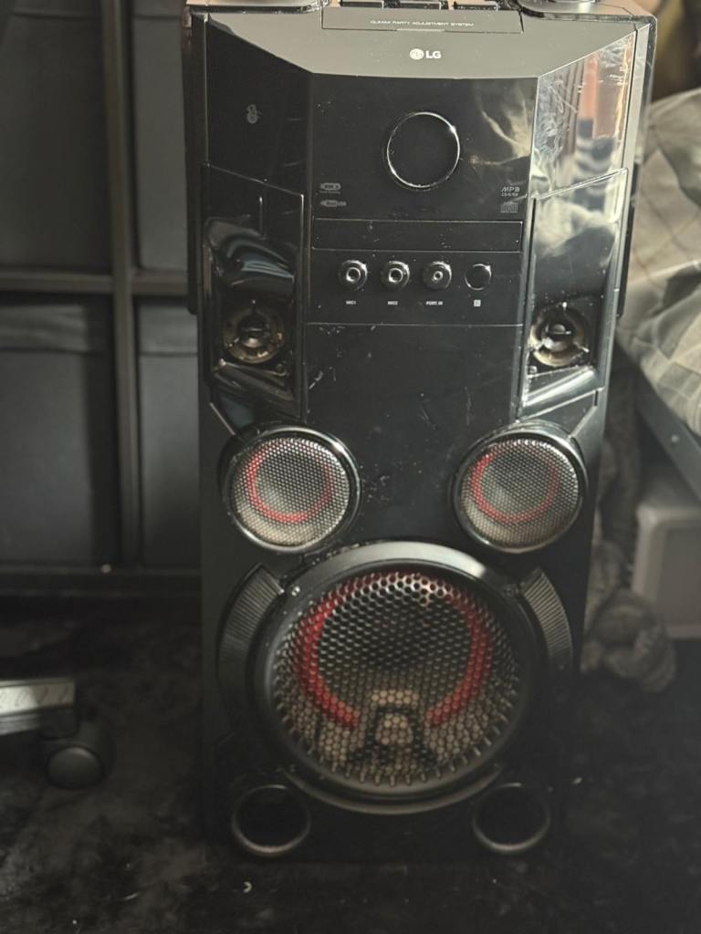 LG Party Speaker System - Powerful Sound & DJ Controls