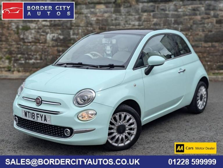2018 Fiat 500 1.2 Lounge 3dr HATCHBACK PETROL Manual