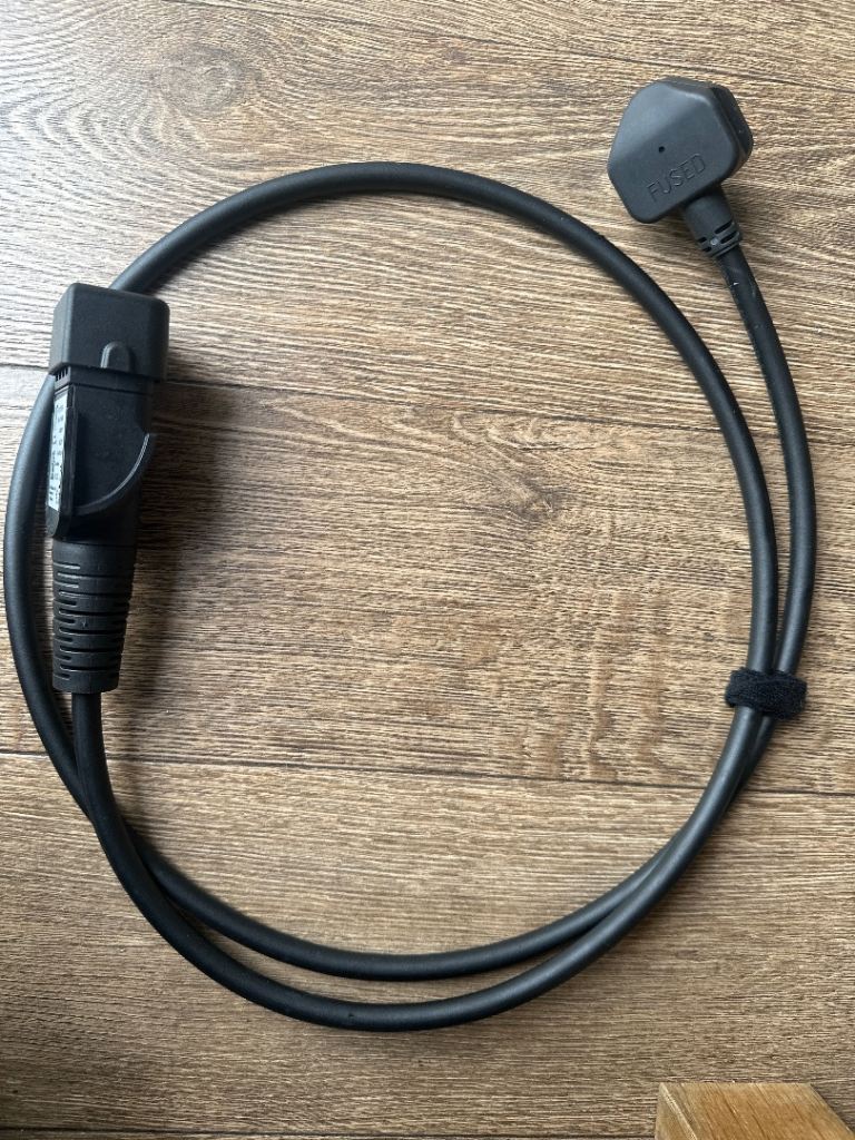 Genuine Audi/Porsche EV Charging Cable (3-Pin Home Socket) - 7PP971678GP