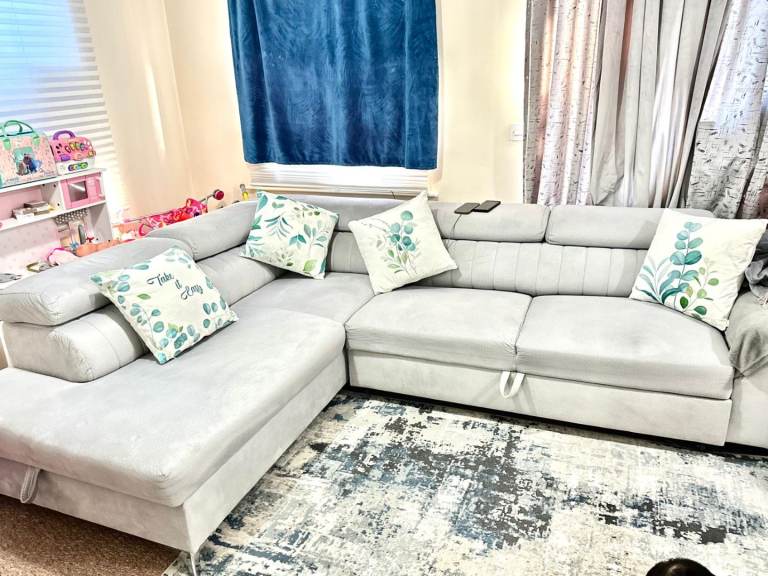 Leicester Corner Sofa Bed with Storage