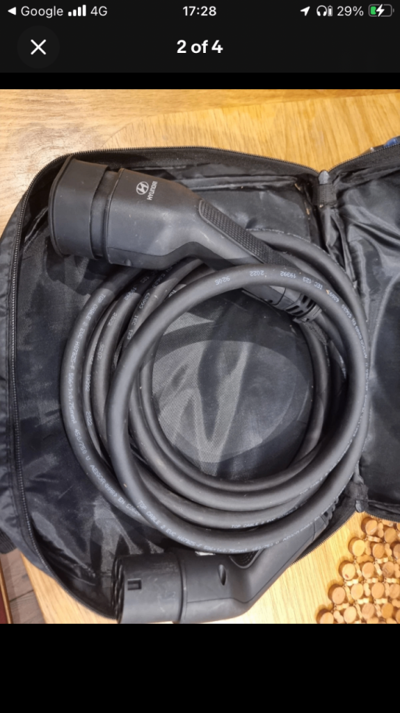 Defa econnect type 2  32a 5m ev charging cable 