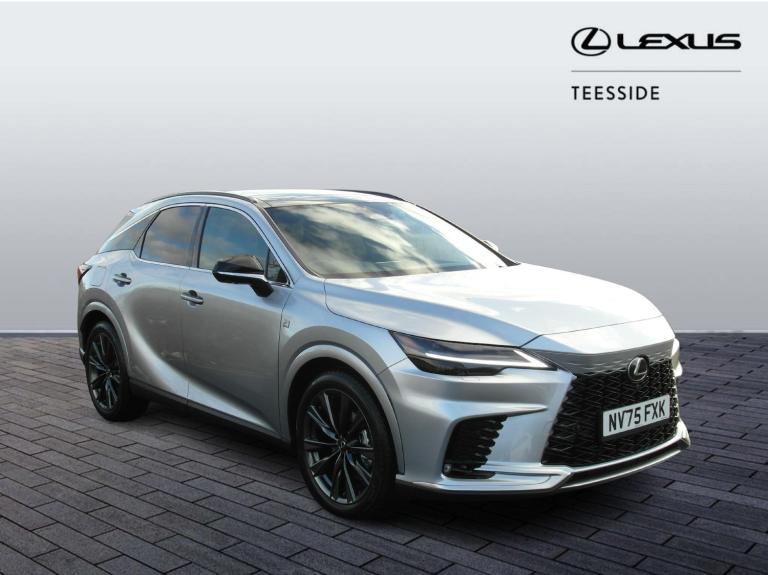 2025 Lexus RX 2.5 450h+ 18.1kWh F Sport Design SUV 5dr Petrol Plug-in Hybrid E-CVT 4WD Eu ESTATE ...
