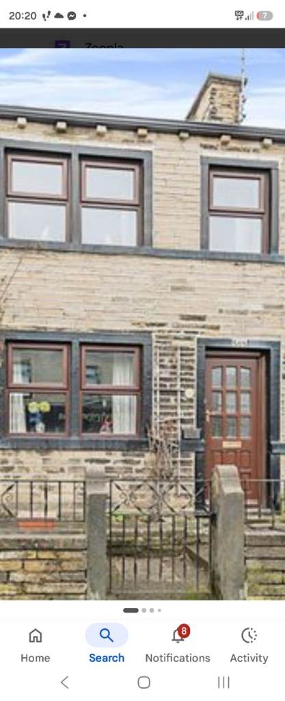 2 bed house £650