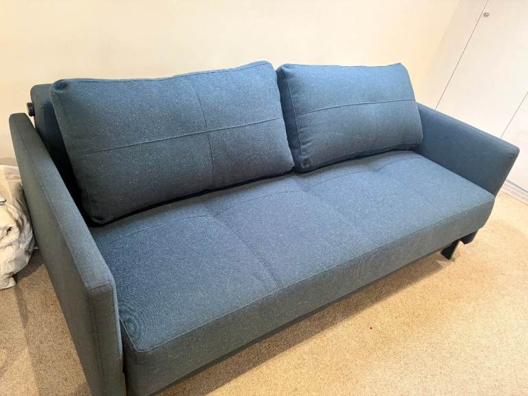 Innovation Living Cubed 160 Sofa Bed - Nist Blue (John Lewis)