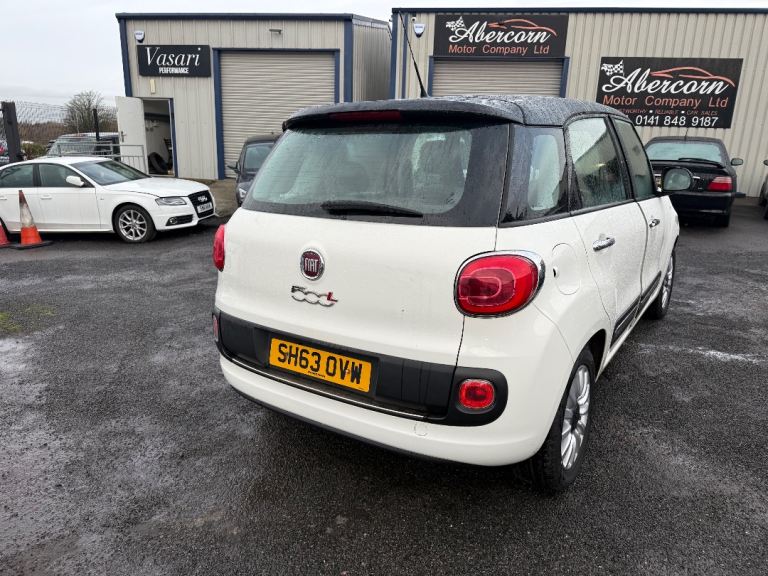 2013(63) Fiat 500L MPV 1.4 Petrol 95,000 Miles MOT'd 25/3/26 , White with black Roof A