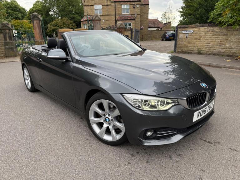 2016 BMW 4 Series 420d [190] Luxury 2dr Auto [Professional Media] CONVERTIBLE DIESEL Automatic