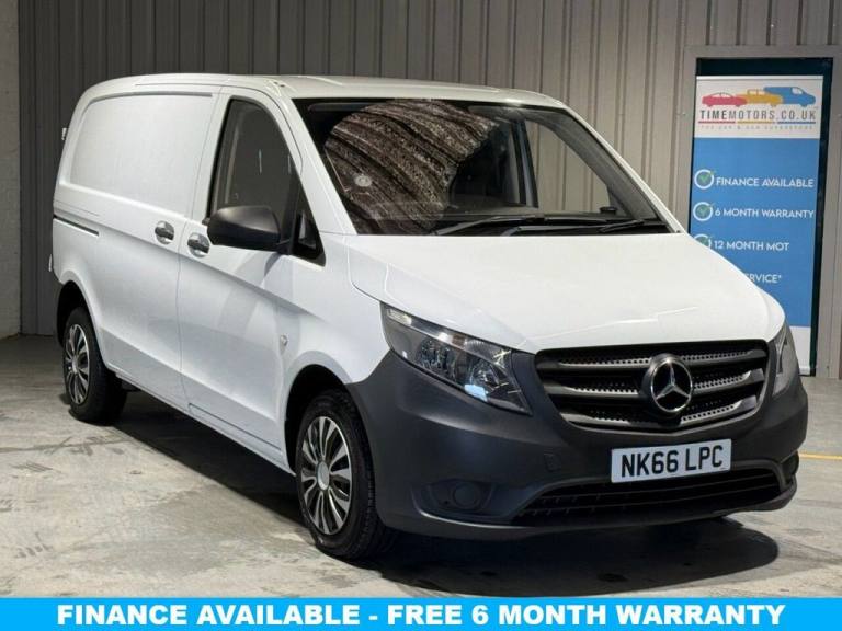 2016 66 MERCEDES-BENZ VITO 1.6 111 CDI PANEL VAN 5DR DIESEL MANUAL FWD L1 EURO 5