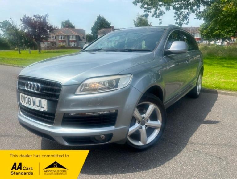 2008 Audi Q7 3.0 TDI Quattro 240 S Line 5dr Tip Auto ESTATE Diesel Automatic