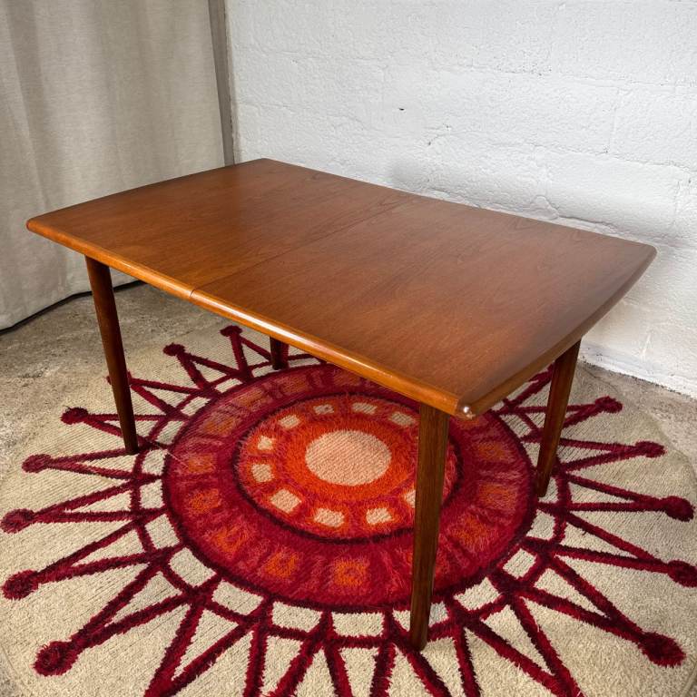 Meredew Teak Dining Set Mid-Century Extending Table & 8 Chairs Vintage Retro