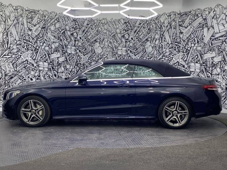 2018 Mercedes-Benz C Class 2.0 C300d AMG Line (Premium) Cabriolet 2dr Diesel G-Tronic+ Euro 6 (s/...