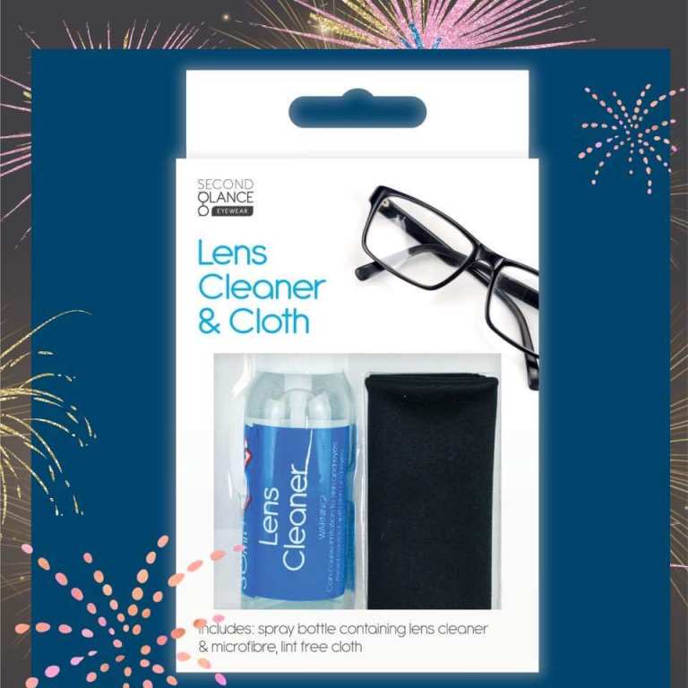 LENS CLEANER AND CLOTH