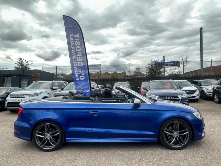  Audi S3 2.0 TFSI Cabriolet S Tronic quattro Euro 6 (s/s) 2dr (Nav) Petrol Automatic