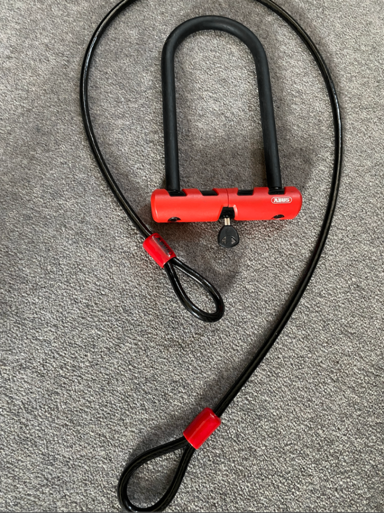 heavyduty bike lock (Abus)