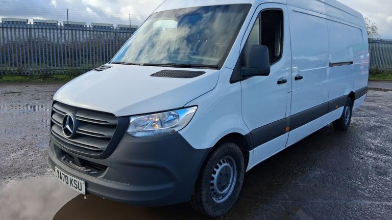 2021 Mercedes-Benz Sprinter 3.5t H3 Progressive Van PANEL VAN DIESEL Manual
