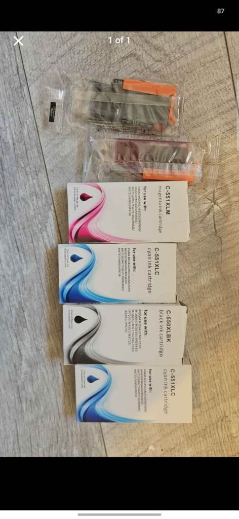 New Ink Cartridges - Various Colours