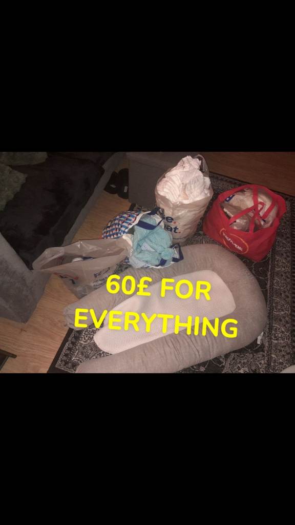 Baby Bundle: Nappies, Clothes, Bottles, Graco Bouncer & More