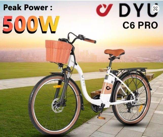 Brand new DYU C6 PRO Electric City Bike Dutch-Style only £555