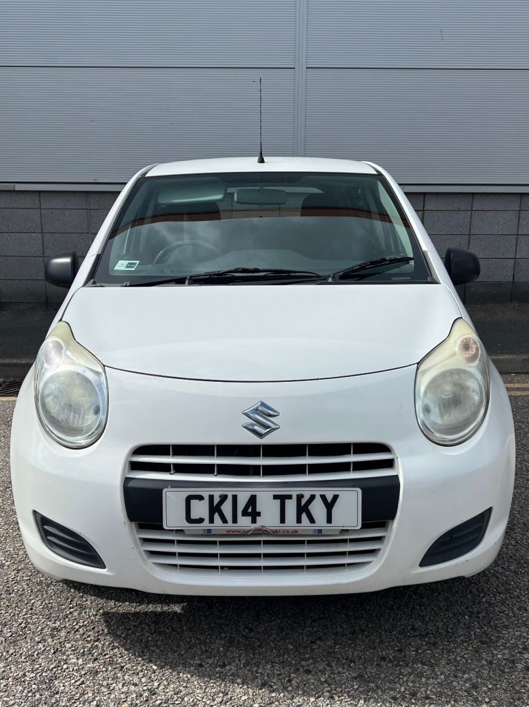 SUZUKI ALTO 2014 1.0 PETROL 5 DOOR HATCHBACK WHITE  FRESH 12 MONTHS M.O.T 