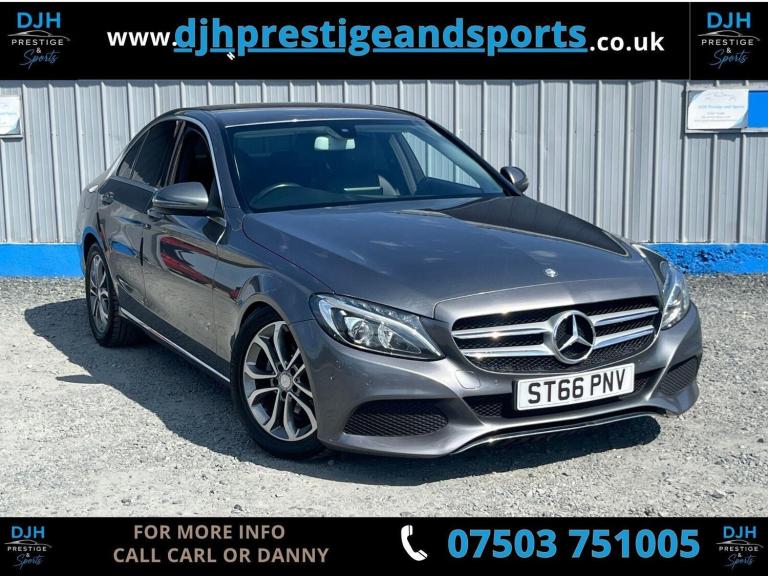 2017 Mercedes-Benz C Class 1.6 C200d Sport Euro 6 (s/s) 4dr SALOON Diesel Manual