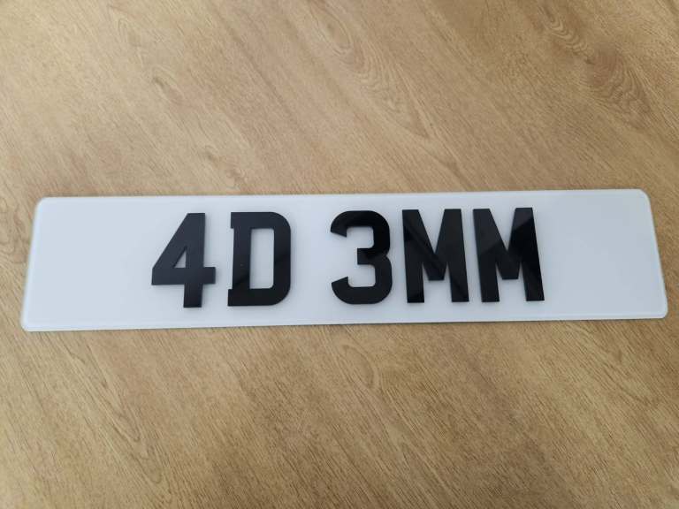 All Styles Number Plates – From £15