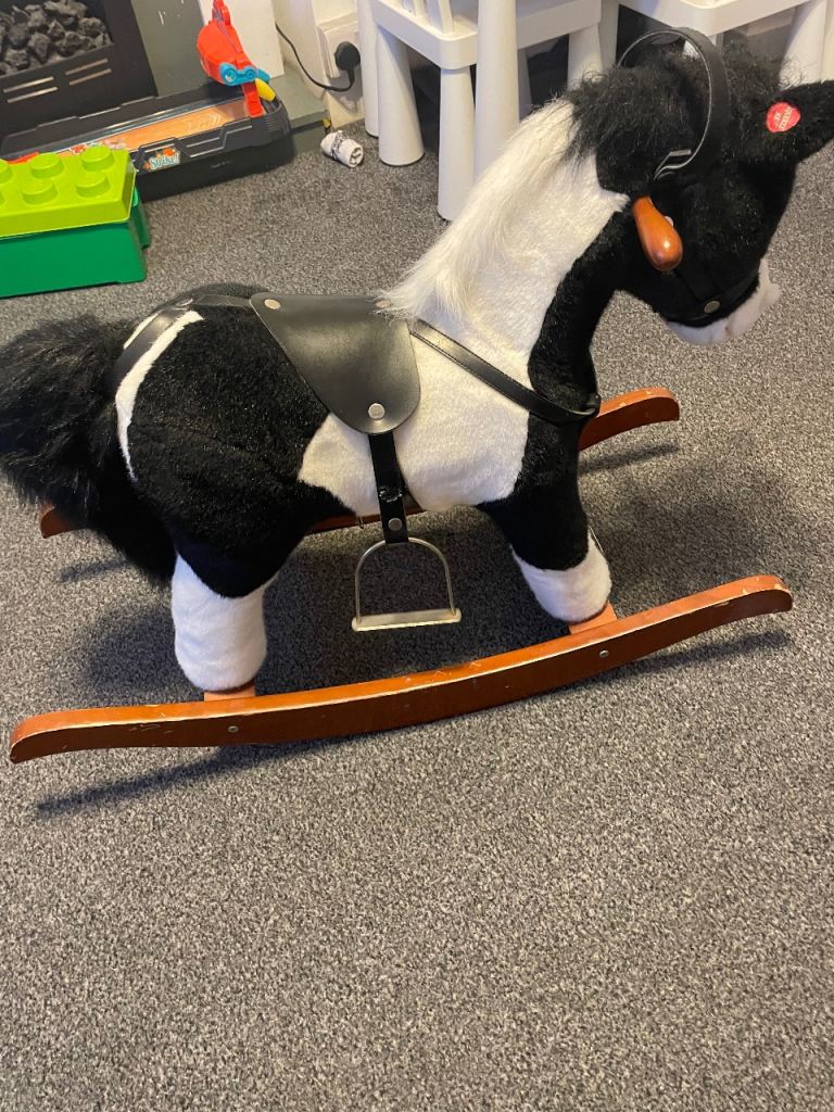 Rocking horse with sounds 