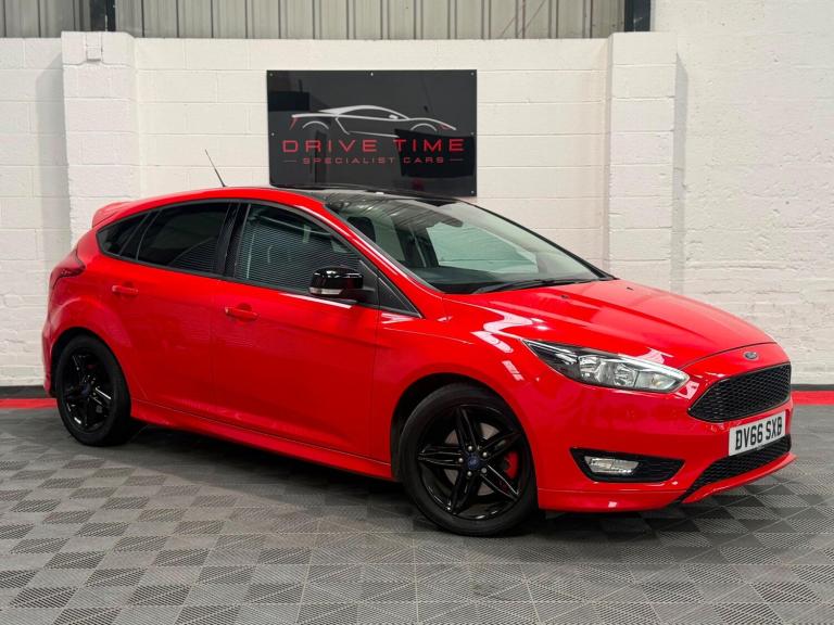 2016 Ford Focus 1.5 EcoBoost 182 Zetec S Red 5dr HATCHBACK PETROL Manual