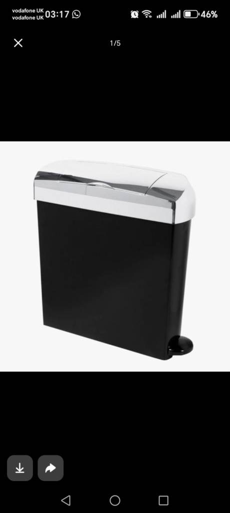Female Sanitary bins