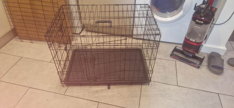 2 door dog cage 