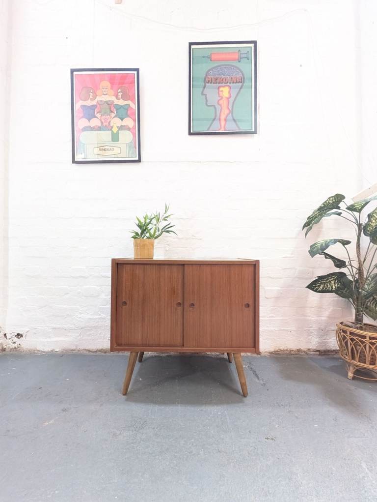 Danish Mid Century Teak Cabinet by PS System 
