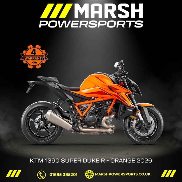 KTM 1390 Superduke R 2026 Model - KTM Main Dealer - Reserve NOW!