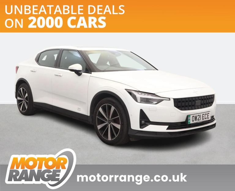 2021 Polestar Polestar 2 300kW Pilot Plus 78kWh Dual motor 5dr 4WD Auto Hatchback ELECTRIC Automatic
