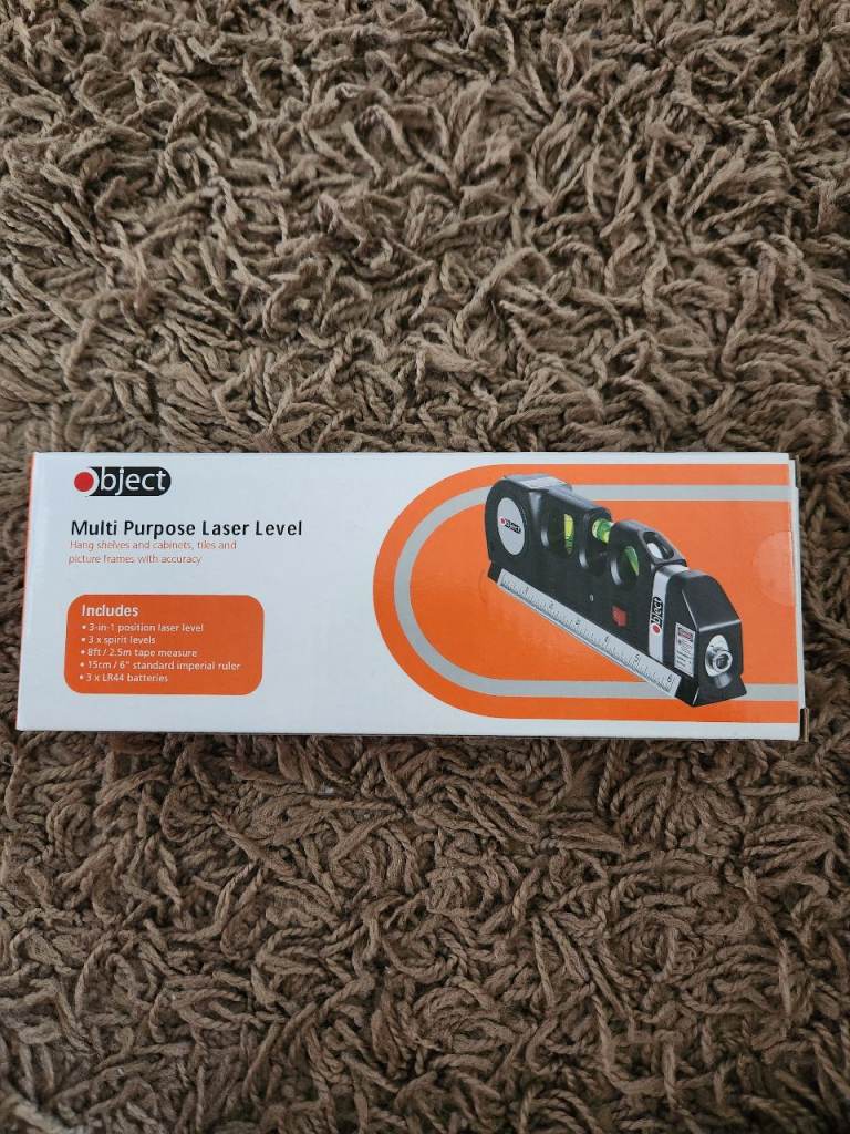 Multi purpose laser level tape measure spirit level