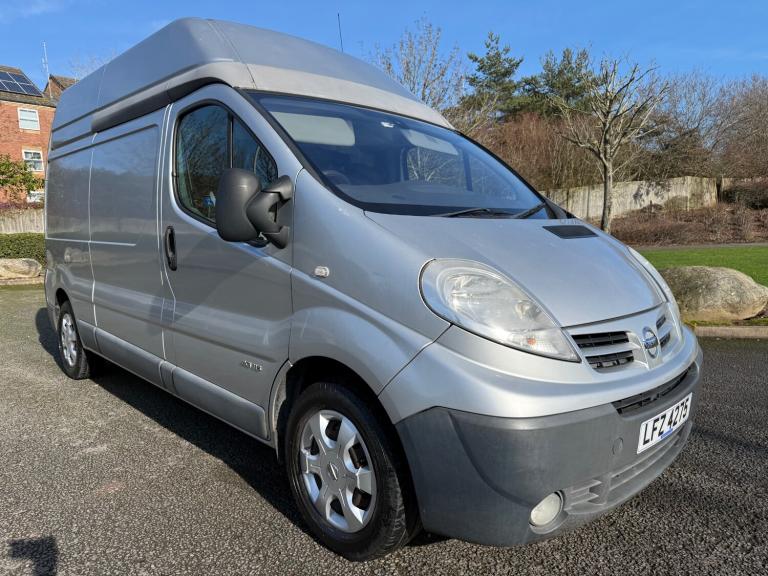 12 NISSAN PRIMASTAR VIVARO 2.0 dCi SE+ HIGH ROOF 115PS AUTO SILVER A/C PX SWAPS