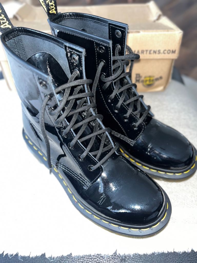 Boxed Dr. Martens 1460 Patent Leather Boots | UK 6 | Immaculate 