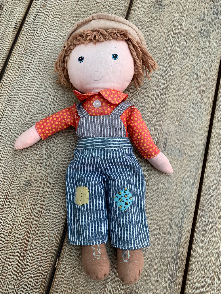Original Robby Hobbie Rag Doll Knickerbocker