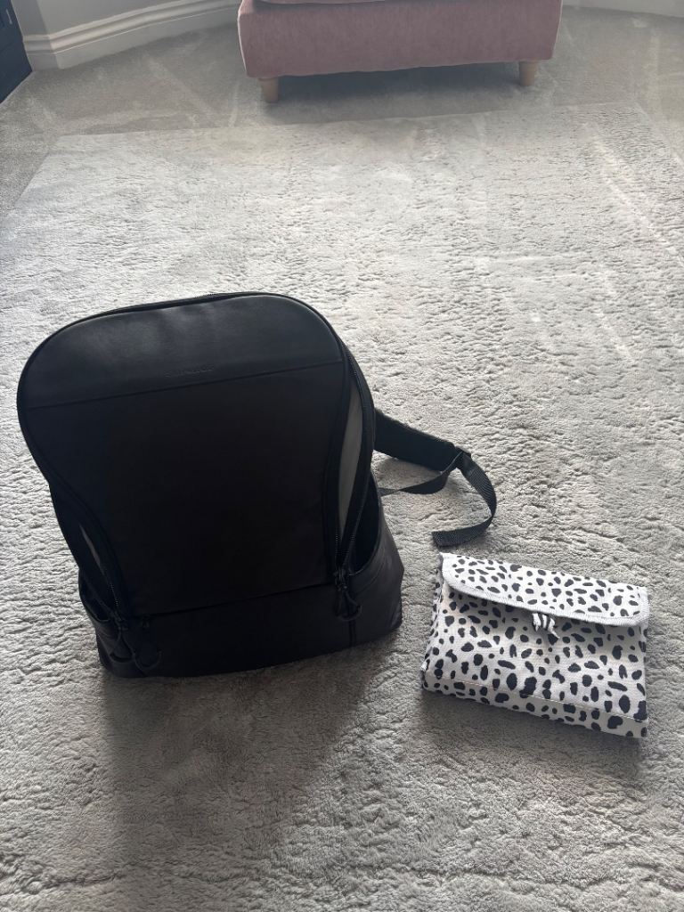 Black SkipHop Changing Bag