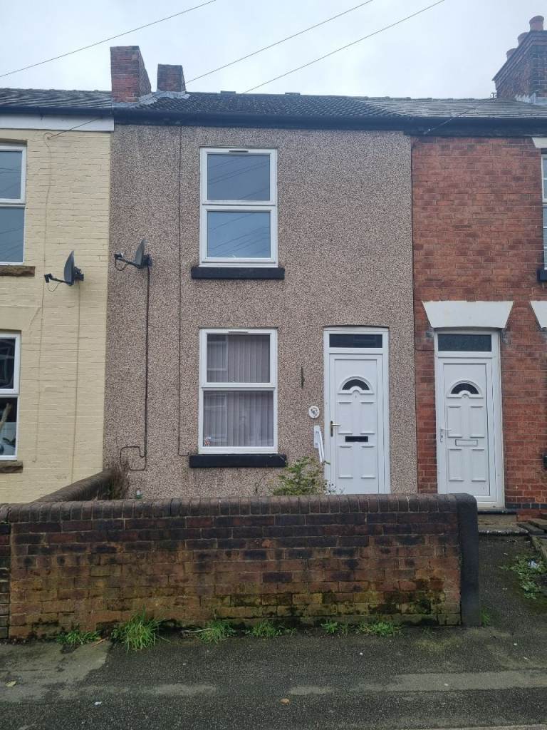 2 bed terraced to rent, new whittington, chesterfield