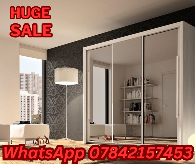 WARDROBE 2 DOOR AND 3 DOOR BRAND NEW FREE DELIVERY ALL UK 